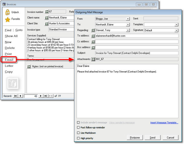 microsoft office invoice template 2007